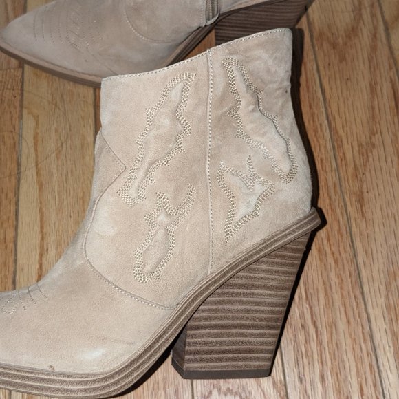 Jessica Simpson Womens Lesia Zipper Ankle Booties - Picture 2 of 8